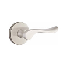 Load image into Gallery viewer, LUZERN (LU) PRIVACY (BED/BATH) LEVER WITH 2-3/8&quot; BACKSET AND 1/4&quot; ROUND FACEPLATE AND STRIKEPLATE
