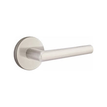 Load image into Gallery viewer, STUTTGART (STU) PRIVACY (BED/BATH) LEVER WITH 2-3/8&quot; BACKSET AND 1/4&quot; ROUND FACEPLATE AND STRIKEPLATE
