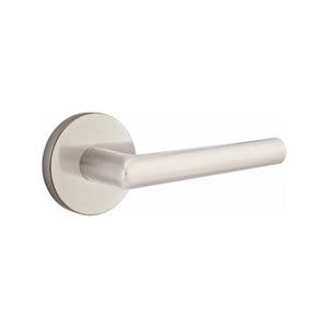 STUTTGART (STU) PRIVACY (BED/BATH) LEVER WITH 2-3/8" BACKSET AND 1/4" ROUND FACEPLATE AND STRIKEPLATE