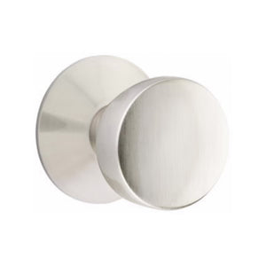 LAURENT (LAU) PASSAGE (HALL/CLOSET) KNOB WITH 2-3/8" BACKSET AND 1/4" ROUND FACEPLATE AND STRIKEPLATE