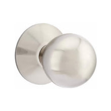 Load image into Gallery viewer, ORB (OR) PASSAGE (HALL/CLOSET) KNOB WITH 2-3/8&quot; BACKSET AND 1/4&quot; ROUND FACEPLATE AND STRIKEPLATE

