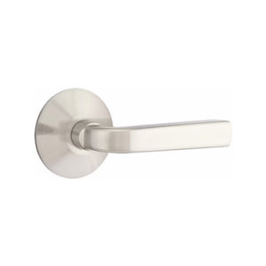 SION (SIO) PRIVACY (BED/BATH) LEVER WITH 2-3/8" BACKSET AND 1/4" ROUND FACEPLATE AND STRIKEPLATE