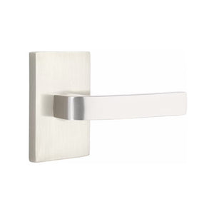 BRESLIN (BRL) PRIVACY (BED/BATH) LEVER WITH 2-3/8" BACKSET AND 1/4" ROUND FACEPLATE AND STRIKEPLATE