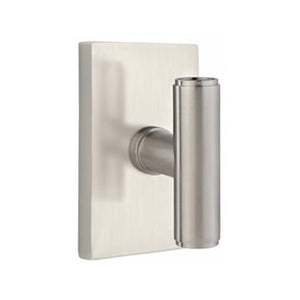 THE ACE (ACE) PRIVACY (BED/BATH) KNOB WITH 2-3/8" BACKSET AND 1/4" ROUND FACEPLATE AND STRIKEPLATE