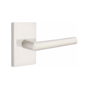 STUTTGART (STU) PRIVACY (BED/BATH) LEVER WITH 2-3/8" BACKSET AND 1/4" ROUND FACEPLATE AND STRIKEPLATE