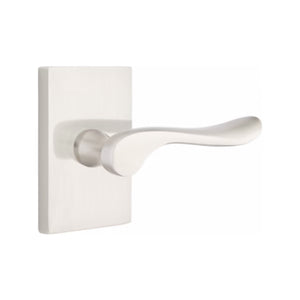 LUZERN (LU) PRIVACY (BED/BATH) LEVER WITH 2-3/8" BACKSET AND 1/4" ROUND FACEPLATE AND STRIKEPLATE