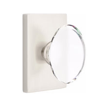 Load image into Gallery viewer, HAMPTON GLASS (HT) DUMMY (PAIR) KNOB WITH MODERN ROSETTE
