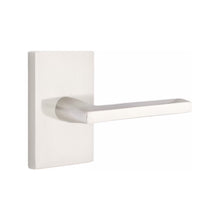 Load image into Gallery viewer, HELIOS (HLO) PASSAGE (HALL/CLOSET) LEVER WITH 2-3/8&quot; BACKSET AND 1/4&quot; ROUND FACEPLATE AND STRIKEPLATE
