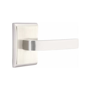 BRESLIN (BRL) PASSAGE (HALL/CLOSET) LEVER WITH 2-3/8" BACKSET AND 1/4" ROUND FACEPLATE AND STRIKEPLATE
