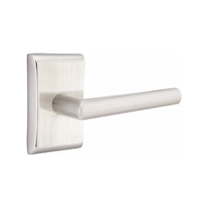 STUTTGART (STU) PRIVACY (BED/BATH) LEVER WITH 2-3/8" BACKSET AND 1/4" ROUND FACEPLATE AND STRIKEPLATE