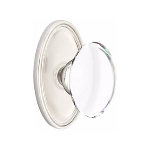 HAMPTON GLASS (HT) DUMMY (PAIR) KNOB WITH TRADITIONAL ROSETTE
