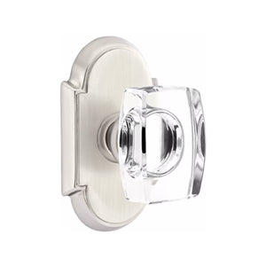 WINDSOR GLASS (WS) DUMMY (PAIR) KNOB WITH TRADITIONAL ROSETTE