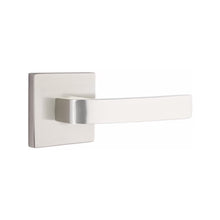 Load image into Gallery viewer, BRESLIN (BRL) PASSAGE (HALL/CLOSET) LEVER WITH 2-3/8&quot; BACKSET AND 1/4&quot; ROUND FACEPLATE AND STRIKEPLATE
