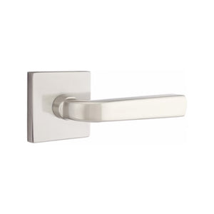 SION (SIO) PRIVACY (BED/BATH) LEVER WITH 2-3/8" BACKSET AND 1/4" ROUND FACEPLATE AND STRIKEPLATE