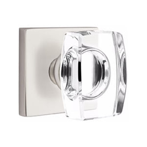 WINDSOR GLASS (WS) DUMMY (PAIR) KNOB WITH MODERN ROSETTE