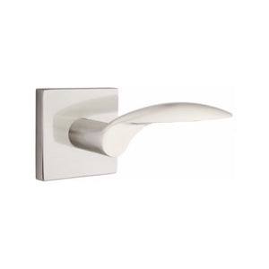MERCURY (MC) PRIVACY (BED/BATH) LEVER WITH 2-3/8" BACKSET AND 1/4" ROUND FACEPLATE AND STRIKEPLATE
