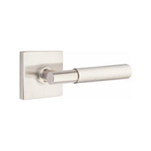 Load image into Gallery viewer, MYLES (MYL) PASSAGE (HALL/CLOSET) LEVER WITH 2-3/8&quot; BACKSET AND 1/4&quot; ROUND FACEPLATE AND STRIKEPLATE
