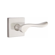 Load image into Gallery viewer, LUZERN (LU) PRIVACY (BED/BATH) LEVER WITH 2-3/8&quot; BACKSET AND 1/4&quot; ROUND FACEPLATE AND STRIKEPLATE
