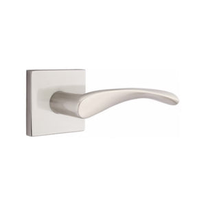 TRITON (TRT) PRIVACY (BED/BATH) LEVER WITH 2-3/8" BACKSET AND 1/4" ROUND FACEPLATE AND STRIKEPLATE