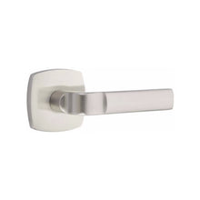 Load image into Gallery viewer, ASTON (AST) PASSAGE (HALL/CLOSET) LEVER WITH 2-3/8&quot; BACKSET AND 1/4&quot; ROUND FACEPLATE AND STRIKEPLATE
