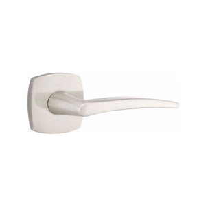 POSEIDON (POS) PRIVACY (BED/BATH) LEVER WITH 2-3/8" BACKSET AND 1/4" ROUND FACEPLATE AND STRIKEPLATE