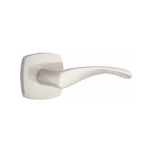 Load image into Gallery viewer, TRITON (TRT) PRIVACY (BED/BATH) LEVER WITH 2-3/8&quot; BACKSET AND 1/4&quot; ROUND FACEPLATE AND STRIKEPLATE
