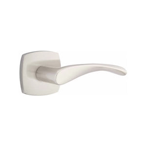 TRITON (TRT) PRIVACY (BED/BATH) LEVER WITH 2-3/8" BACKSET AND 1/4" ROUND FACEPLATE AND STRIKEPLATE