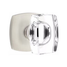 Load image into Gallery viewer, WINDSOR GLASS (WS) DUMMY (PAIR) KNOB WITH MODERN ROSETTE
