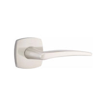 Load image into Gallery viewer, POSEIDON (POS) PASSAGE (HALL/CLOSET) LEVER WITH 2-3/8&quot; BACKSET AND 1/4&quot; ROUND FACEPLATE AND STRIKEPLATE
