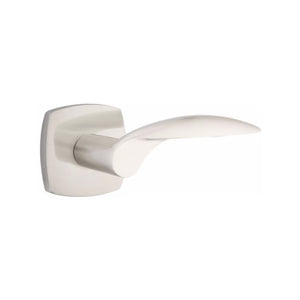 MERCURY (MC) PRIVACY (BED/BATH) LEVER WITH 2-3/8" BACKSET AND 1/4" ROUND FACEPLATE AND STRIKEPLATE