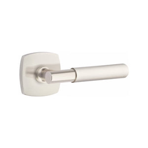 MYLES (MYL) PRIVACY (BED/BATH) LEVER WITH 2-3/8" BACKSET AND 1/4" ROUND FACEPLATE AND STRIKEPLATE