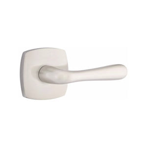 BASEL (BA) PRIVACY (BED/BATH) LEVER WITH 2-3/8" BACKSET AND 1/4" ROUND FACEPLATE AND STRIKEPLATE
