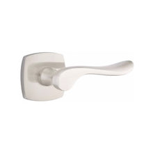 Load image into Gallery viewer, LUZERN (LU) PRIVACY (BED/BATH) LEVER WITH 2-3/8&quot; BACKSET AND 1/4&quot; ROUND FACEPLATE AND STRIKEPLATE
