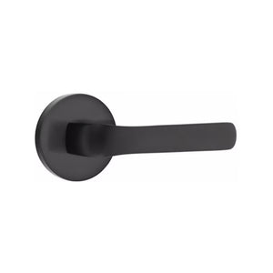 SPENCER (SPN) PRIVACY (BED/BATH) LEVER WITH 2-3/8" BACKSET AND 1/4" ROUND FACEPLATE AND STRIKEPLATE