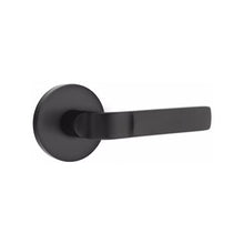 Load image into Gallery viewer, ASTON (AST) PRIVACY (BED/BATH) LEVER WITH 2-3/8&quot; BACKSET AND 1/4&quot; ROUND FACEPLATE AND STRIKEPLATE
