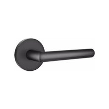 Load image into Gallery viewer, STUTTGART (STU) PRIVACY (BED/BATH) LEVER WITH 2-3/8&quot; BACKSET AND 1/4&quot; ROUND FACEPLATE AND STRIKEPLATE
