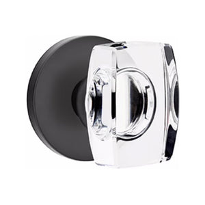 WINDSOR GLASS (WS) DUMMY (PAIR) KNOB WITH MODERN ROSETTE