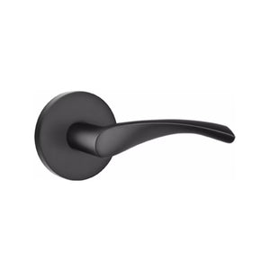 TRITON (TRT) PASSAGE (HALL/CLOSET) LEVER WITH 2-3/8" BACKSET AND 1/4" ROUND FACEPLATE AND STRIKEPLATE