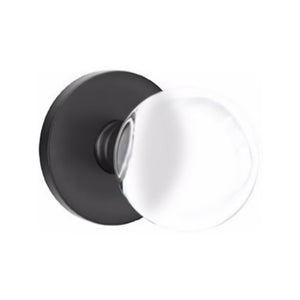 BRISTOL GLASS (BL) DUMMY (PAIR) KNOB WITH MODERN ROSETTE
