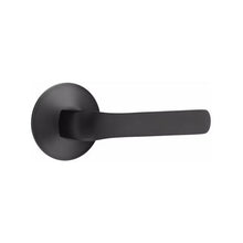 Load image into Gallery viewer, SPENCER (SPN) PRIVACY (BED/BATH) LEVER WITH 2-3/8&quot; BACKSET AND 1/4&quot; ROUND FACEPLATE AND STRIKEPLATE
