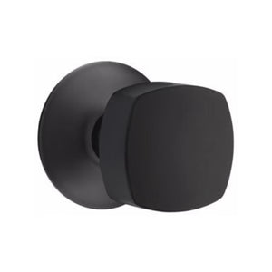 FREESTONE (FRK) PRIVACY (BED/BATH) KNOB WITH 2-3/8" BACKSET AND 1/4" ROUND FACEPLATE AND STRIKEPLATE