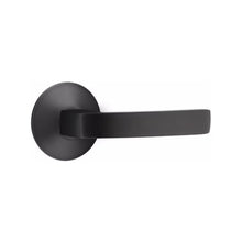Load image into Gallery viewer, BRESLIN (BRL) PASSAGE (HALL/CLOSET) LEVER WITH 2-3/8&quot; BACKSET AND 1/4&quot; ROUND FACEPLATE AND STRIKEPLATE

