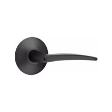 Load image into Gallery viewer, POSEIDON (POS) PASSAGE (HALL/CLOSET) LEVER WITH 2-3/8&quot; BACKSET AND 1/4&quot; ROUND FACEPLATE AND STRIKEPLATE
