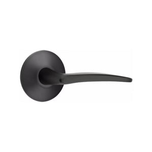 POSEIDON (POS) PRIVACY (BED/BATH) LEVER WITH 2-3/8" BACKSET AND 1/4" ROUND FACEPLATE AND STRIKEPLATE