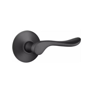 LUZERN (LU) PRIVACY (BED/BATH) LEVER WITH 2-3/8" BACKSET AND 1/4" ROUND FACEPLATE AND STRIKEPLATE