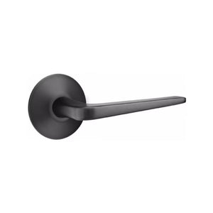 ATHENA (ATN) PRIVACY (BED/BATH) LEVER WITH 2-3/8" BACKSET AND 1/4" ROUND FACEPLATE AND STRIKEPLATE