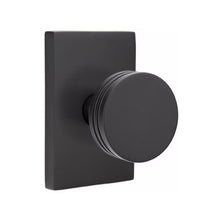 Load image into Gallery viewer, BERN (BN) PRIVACY (BED/BATH) KNOB WITH 2-3/8&quot; BACKSET AND 1/4&quot; ROUND FACEPLATE AND STRIKEPLATE
