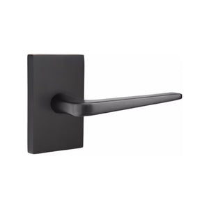 ATHENA (ATN) PRIVACY (BED/BATH) LEVER WITH 2-3/8" BACKSET AND 1/4" ROUND FACEPLATE AND STRIKEPLATE