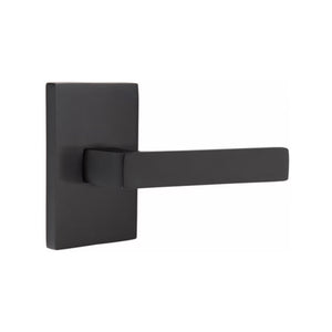DUMONT (DT) PRIVACY (BED/BATH) LEVER WITH 2-3/8" BACKSET AND 1/4" ROUND FACEPLATE AND STRIKEPLATE