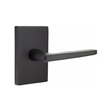 Load image into Gallery viewer, HERMES (HER) PRIVACY (BED/BATH) LEVER WITH 2-3/8&quot; BACKSET AND 1/4&quot; ROUND FACEPLATE AND STRIKEPLATE
